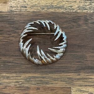 Sarah Coventry Gold and Silver Circular Brooch